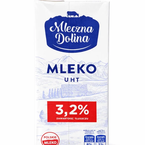 Зображення – Молоко Mleczna Dolina 3.2% 1л