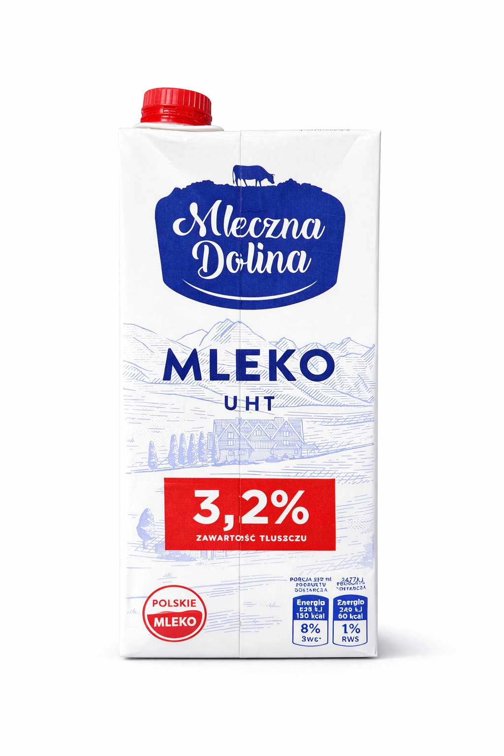 89AC6C1F-377E-4745-B0C1-B4CF8DFA2692 Молоко Mleczna Dolina 3.2% 1л — Фото 45