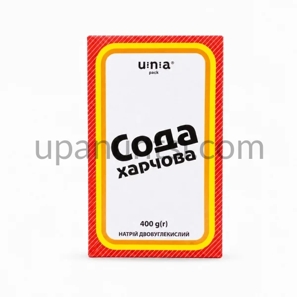 Зображення – Сода харчова Una 400г