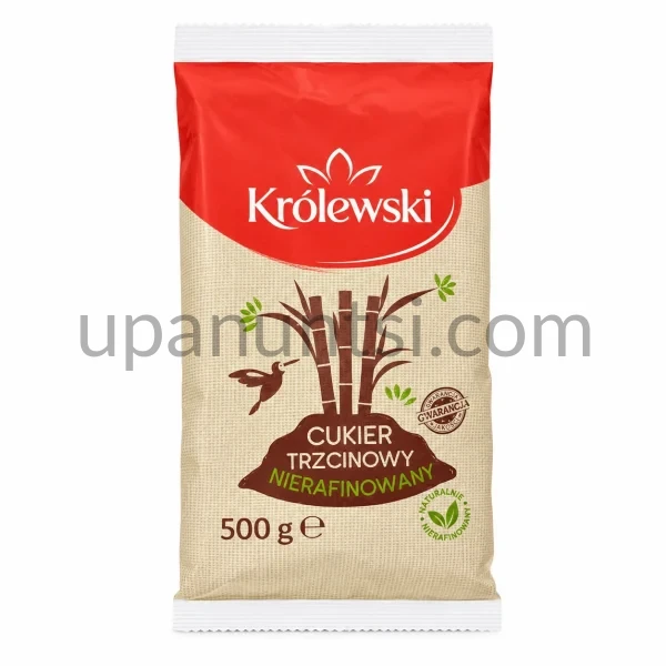 Зображення – Цукор тростинний Krolewski 500г