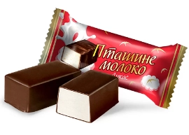 Зображення – Цукерки Пташине молоко Лукас