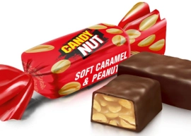 idzykRiS6NbZADtZ Цукерки Roshen Candy Nut м'яка карамель з арахісом (червоні) — Фото 45