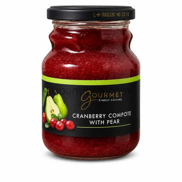 Зображення – Соус Gourmet журавлина та груша 400г скло