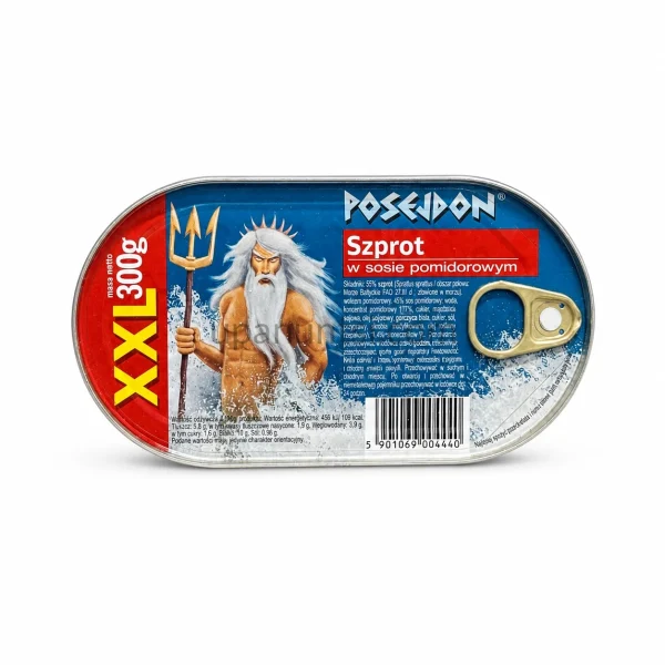 Шпроти в томаті Poseldon XXL 300г — Фото 59