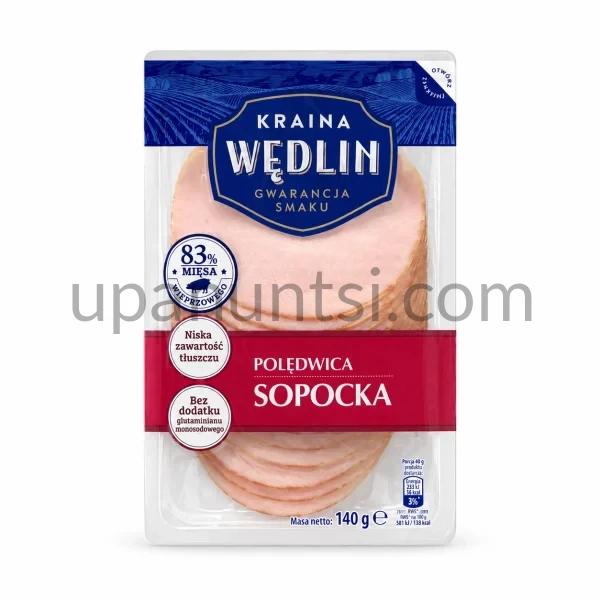 Зображення – Полядвиця Kraina Wedlin Sopocka нарізка 140г