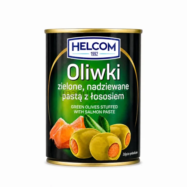 Зображення – Оливки Helcom з лососем зб 280г