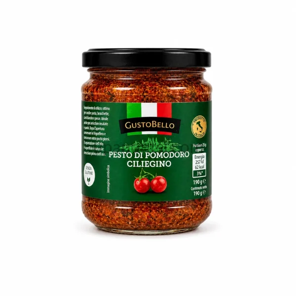Зображення – Песто GustoBello di pomodoro 190г