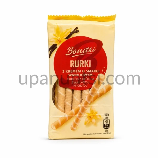 Зображення – Рурки Bonitki з ванільним кремом 280г