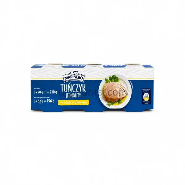 Зображення – Тунець Marinero в олії 3*70г