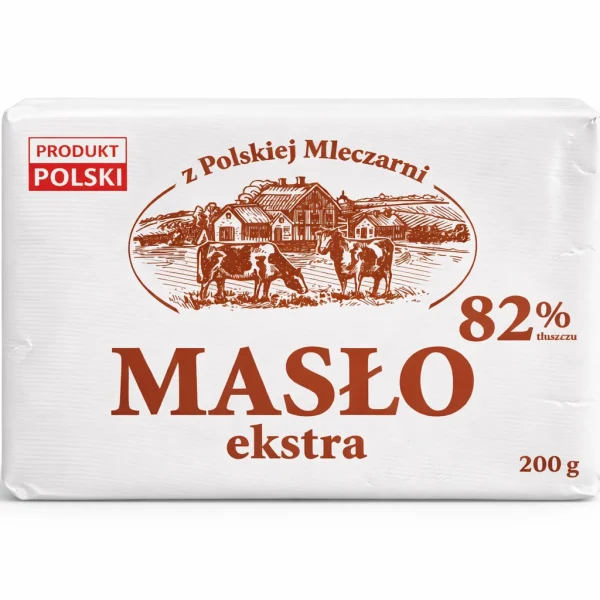 Масло z Polskiej Mleczarni extra 82% 200г — Фото 59