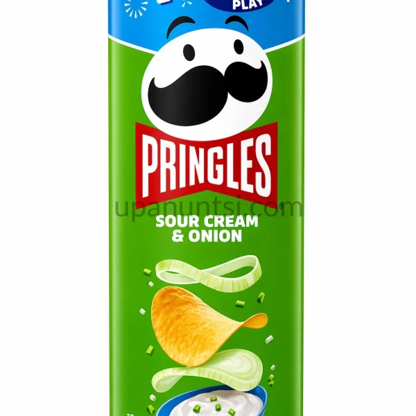 Зображення – Чіпси Pringles Sour Cream&Onion 165г