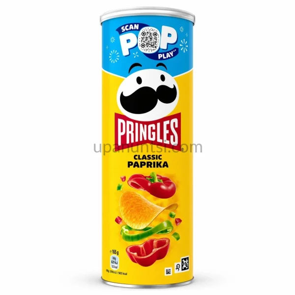 Зображення – Чіпси Pringles Classic Paprika 165г