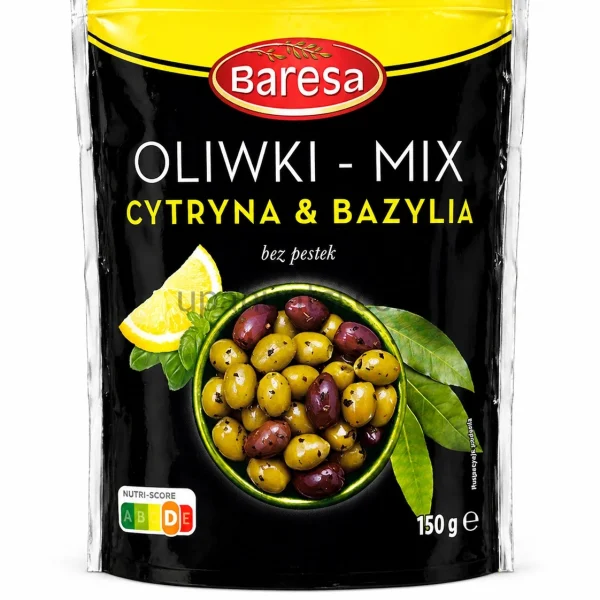 Зображення – Оливки Baresa без кісточки 150г