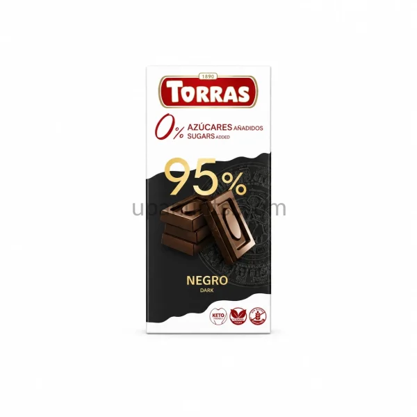 Зображення – Шоколад Torras 95% без цукру 75г