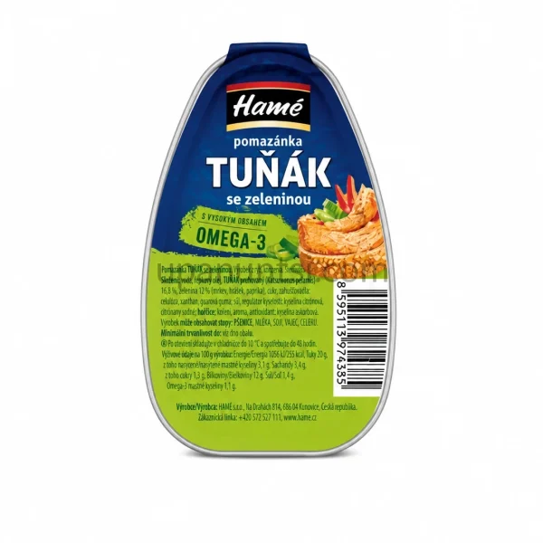 Зображення – Паштет Hame Tunak з зеленню 100г