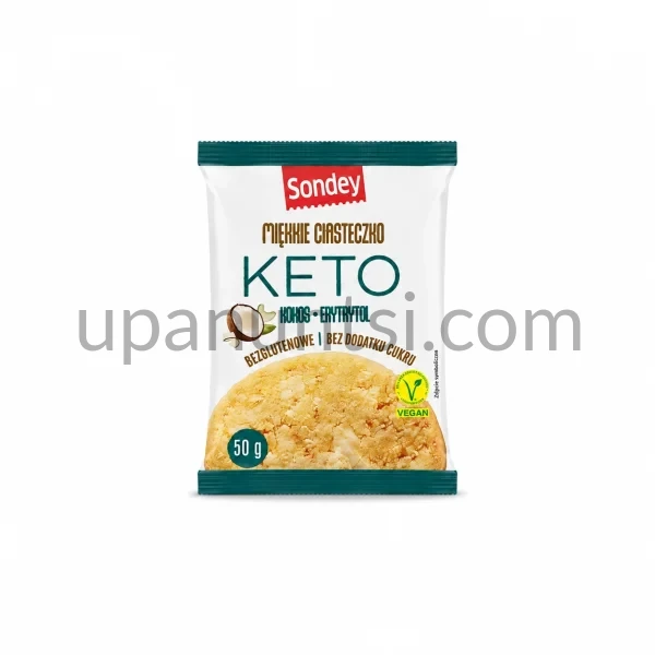 Зображення – Печиво Sondey Keto кокос 50г