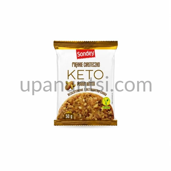 Зображення – Печиво Sondey Keto арахісова паста 50г