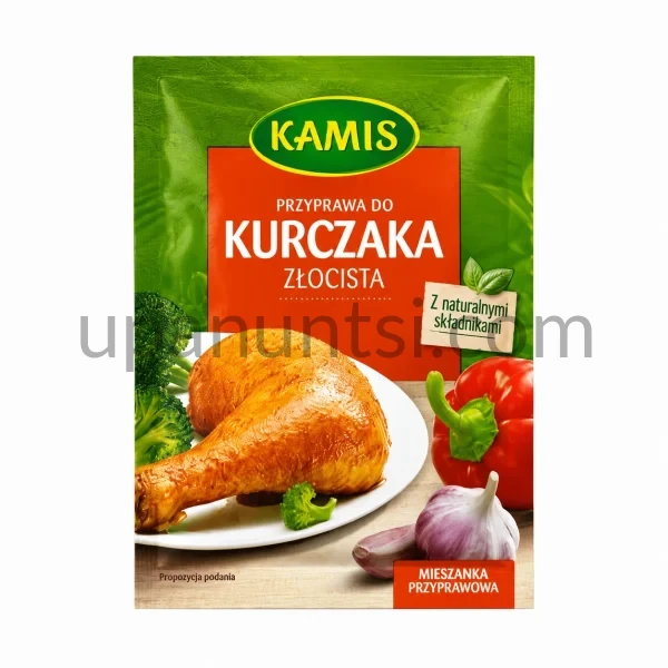 Зображення – Приправа Kamis до курки золотиста 30г