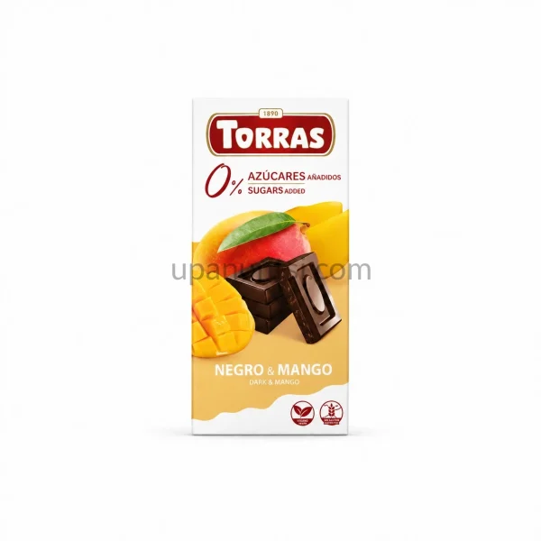 Зображення – Шоколад Torras Negro&mango без цукру 75г