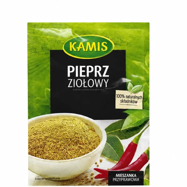 Зображення – Перець мелений Kamis з травами 15г