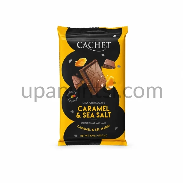 Зображення – Шоколад Cachet au caramel & sea salt 300г