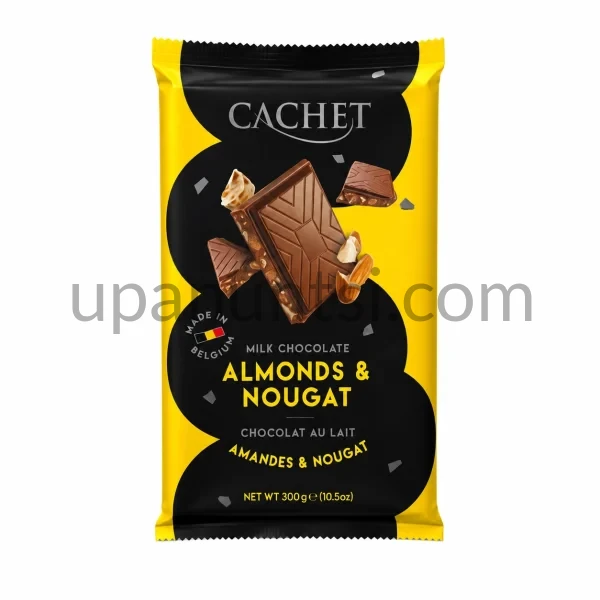 Зображення – Шоколад Cachet un almonds & nougat 300г