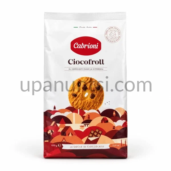 Зображення – Печиво Cabrioni Ciocofroll 650г